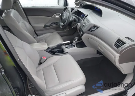 2012 Honda Civic Ex-L from USA, damaged, VIN 2HGFB2F9XCH555304